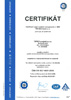 Certifikát ČSN EN ISO 14001:2005